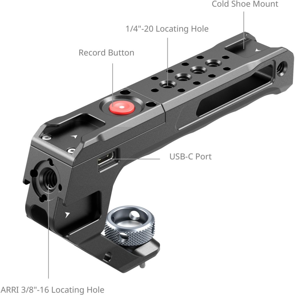 SmallRig 4927 Top Handle with Rec Trigger (ARRI Locating Screw)