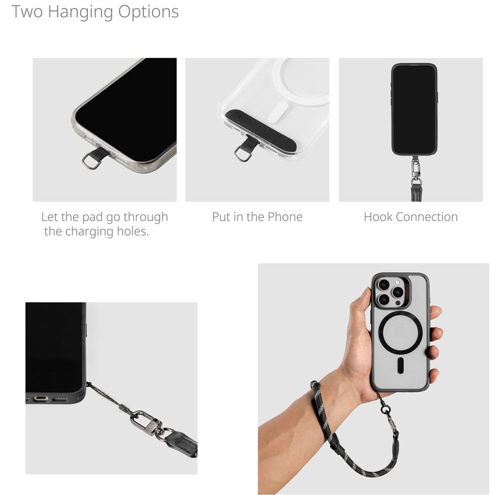 SmallRig 4990 FilMov Phone Wrist Strap, black