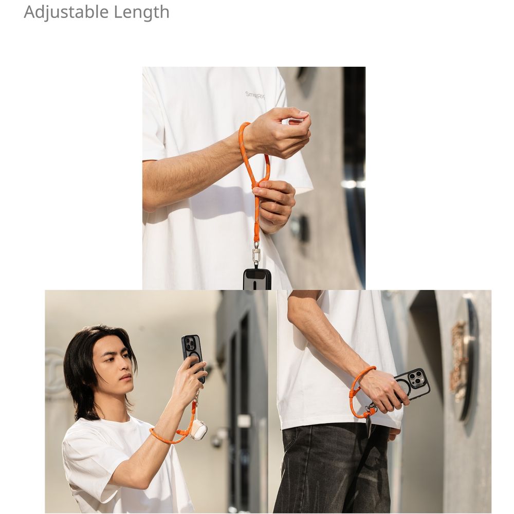 SmallRig 5302 FilMov Phone Wrist Strap, orange