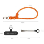 SmallRig 5302 FilMov Phone Wrist Strap, orange