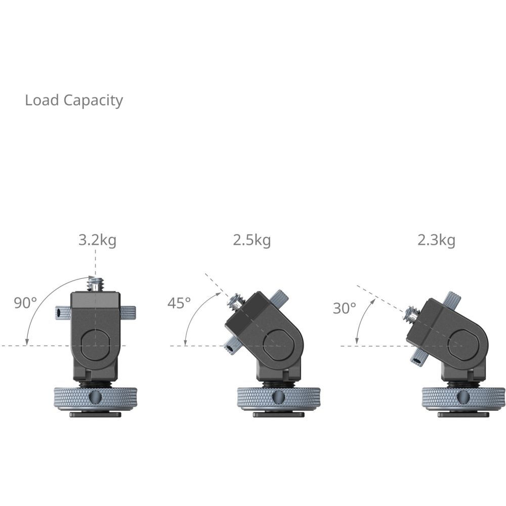 SmallRig 3809B Monitor Mount Lite with Cold Shoe