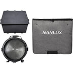 Nanlux FL-45E lente fresnel motorizzata 16-50 gradi per Evoke 5000B