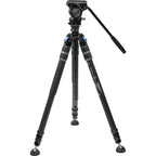 Sirui SVS60+S3 One-step Carbon Fiber Height Adjustment Video Tripod Kit