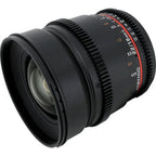 Samyang 16mm T2.2 VDSLR ED AS UMC CS II Nikon F (DX)