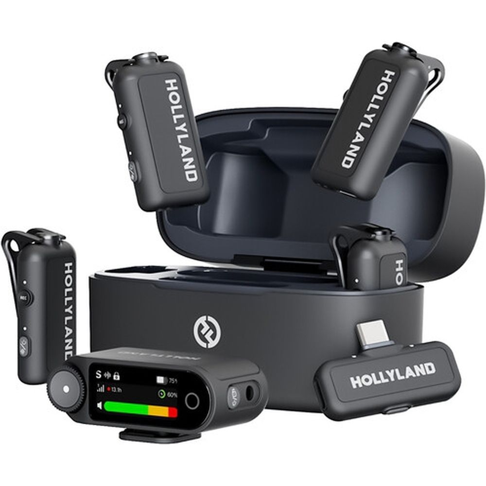Hollyland LARK MAX 2 Combo 4-Person Version Wireless Microphone