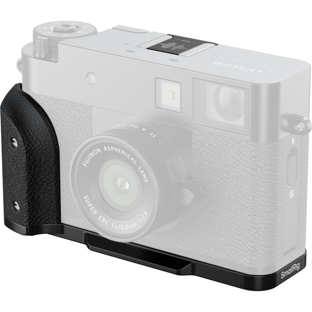 SmallRig 5332 L-Shaped Mount Plate with Silicone Handle for FUJIFILM X half, black