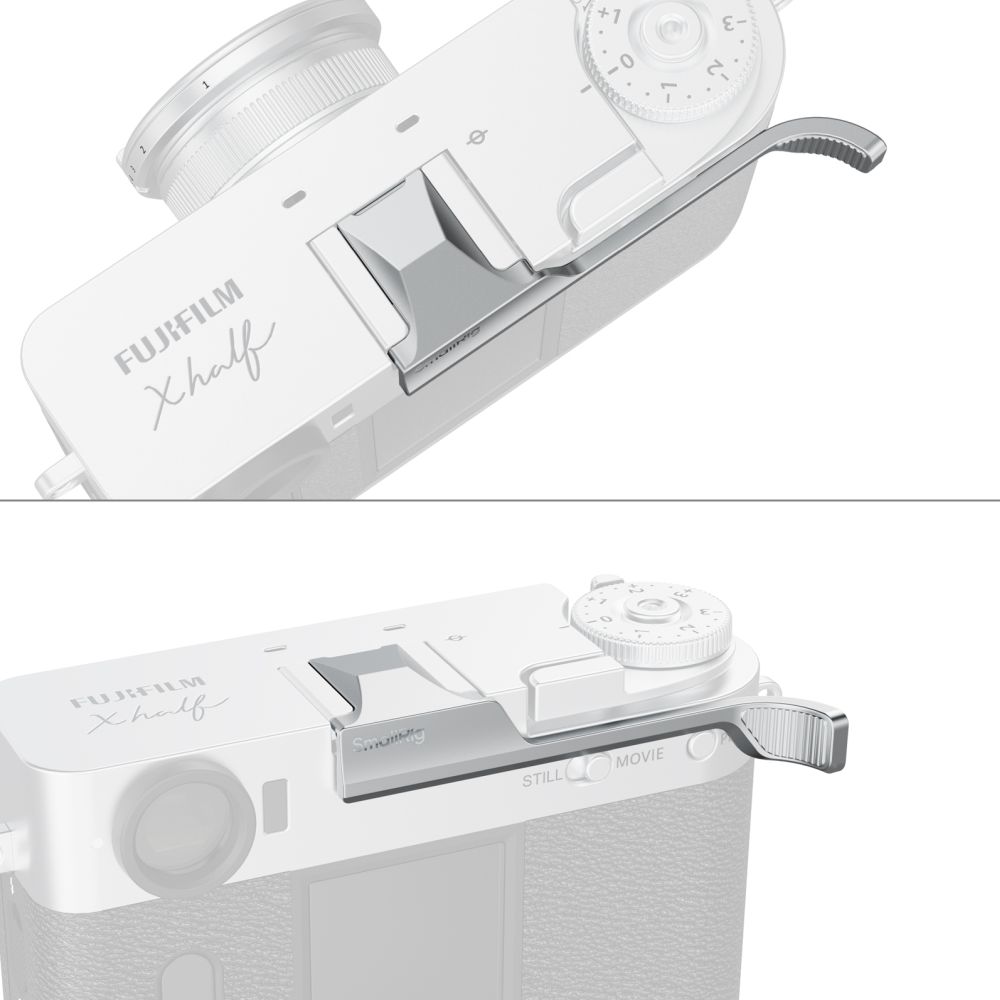 SmallRig 5221 Thumb Impugnatura per FUJIFILM X half, argento