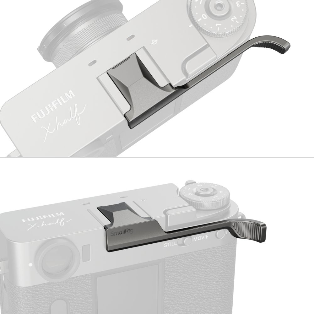 SmallRig 5333 Thumb Grip for FUJIFILM X half, charcoal silver