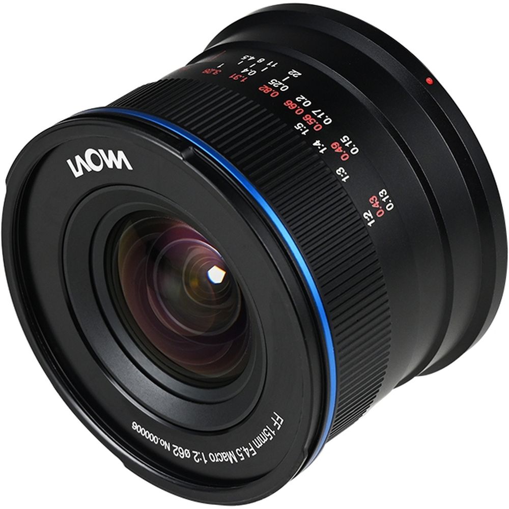 Macro grandangolare Laowa 15mm f/4,5 0,5x per Canon EF