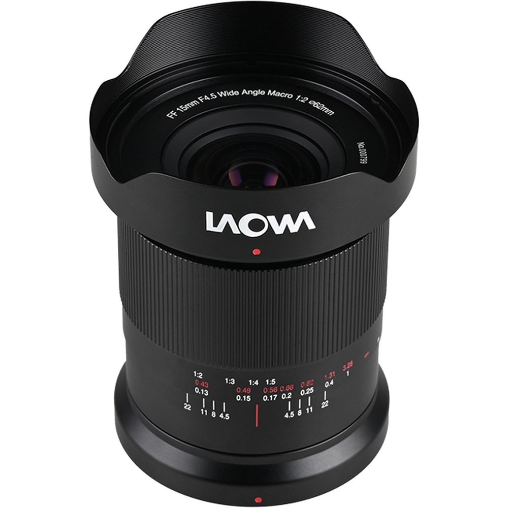 Laowa 15mm f/4,5 0,5x grandangolo macro per Nikon Z