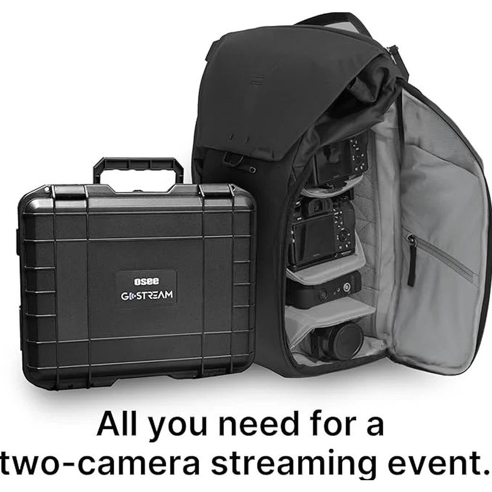 Commutatore Osee Multicamera per lo streaming live con schermo da 14 pollici