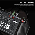 Osee Multicamera live streaming switcher ISO SDI e HDMI