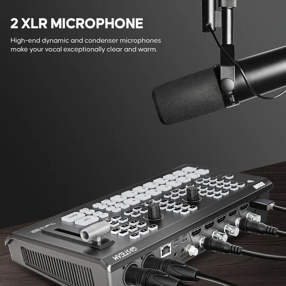 Osee Multicamera live streaming switcher ISO SDI e HDMI