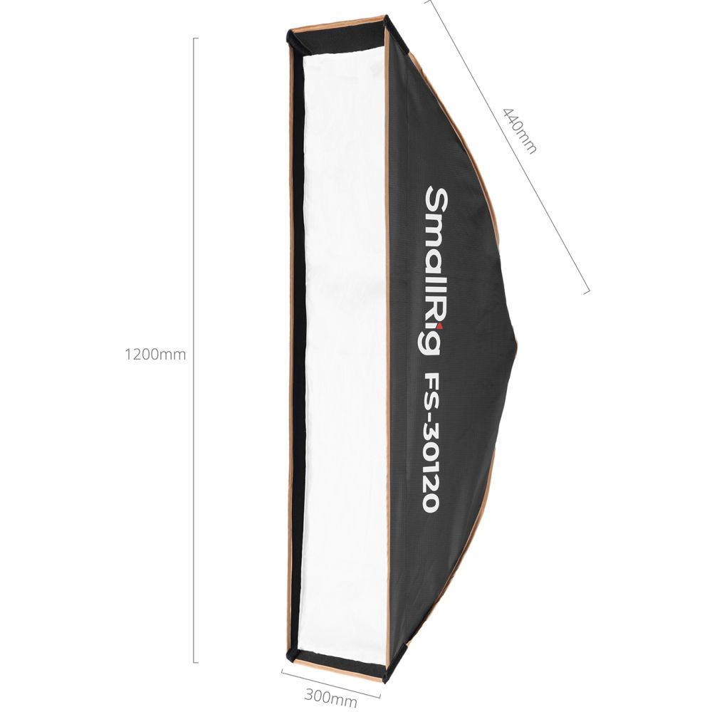 SmallRig 5370 FS-30120 Softbox a striscia pieghevole a configurazione rapida