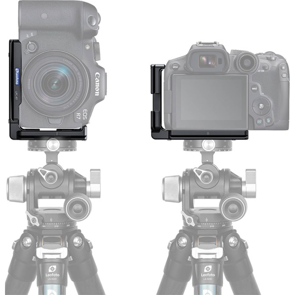 Piastra Leofoto L per Canon EOS R7