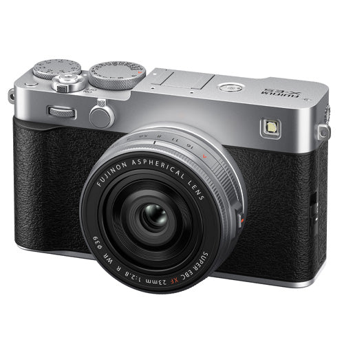 Fujifilm X-E5 + XF 23mm f/2.8 R WR argento