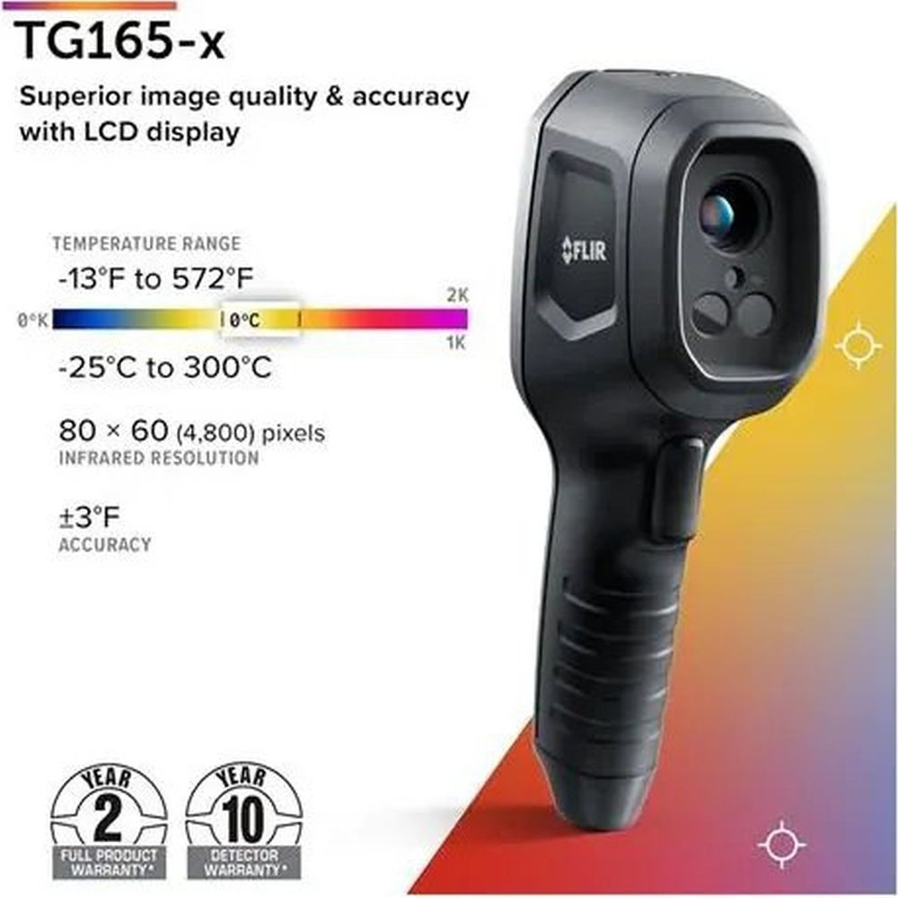FLIR TG165-X thermal imaging camera