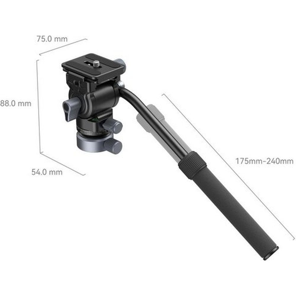SmallRig 4170B Video head Mount Plate with Leveling Base CH2