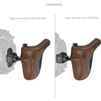 SmallRig 5161 Impugnatura in legno serie "ImageGrip" con morsetto NATO (lato sinistro)