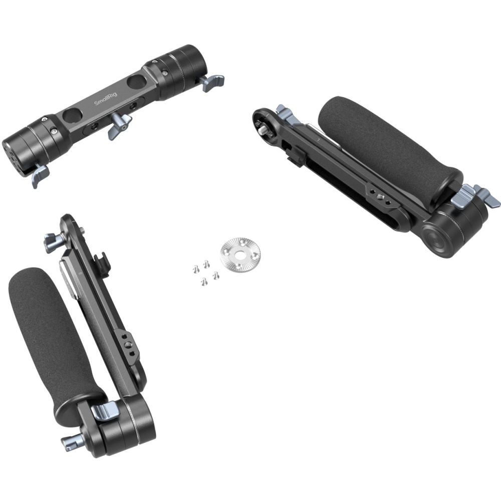 SmallRig 5205 Tracolla a doppia impugnatura per aste LWS da 15mm