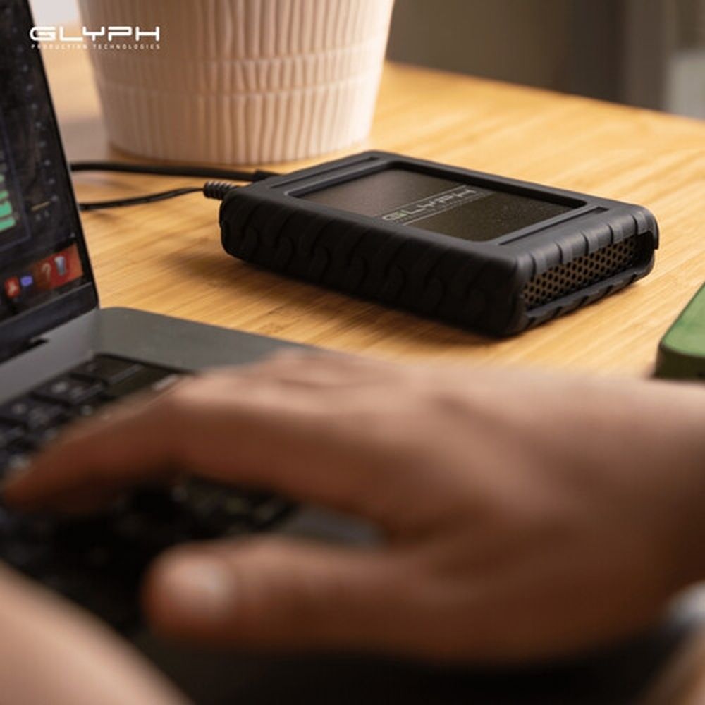Glyph Blackbox Plus SSD U.2 15,36TB PRO, USB-C(3.2, Gen2), alimentazione esterna