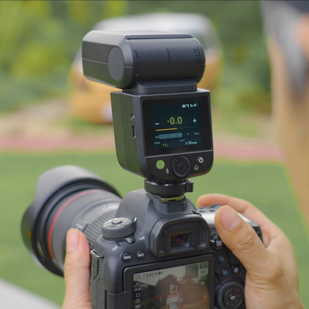 Godox V480N TTL Li ion Testa Flash Nikon