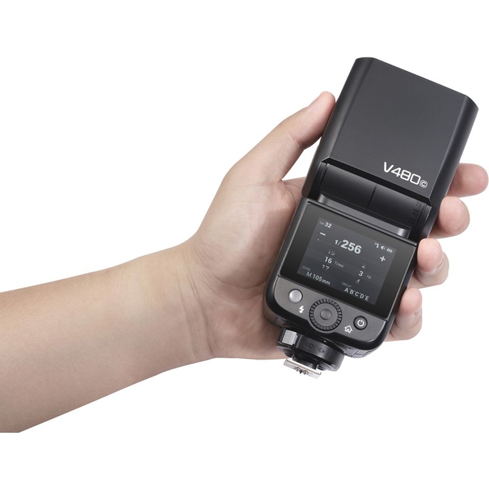 Godox V480N TTL Li ion Testa Flash Nikon