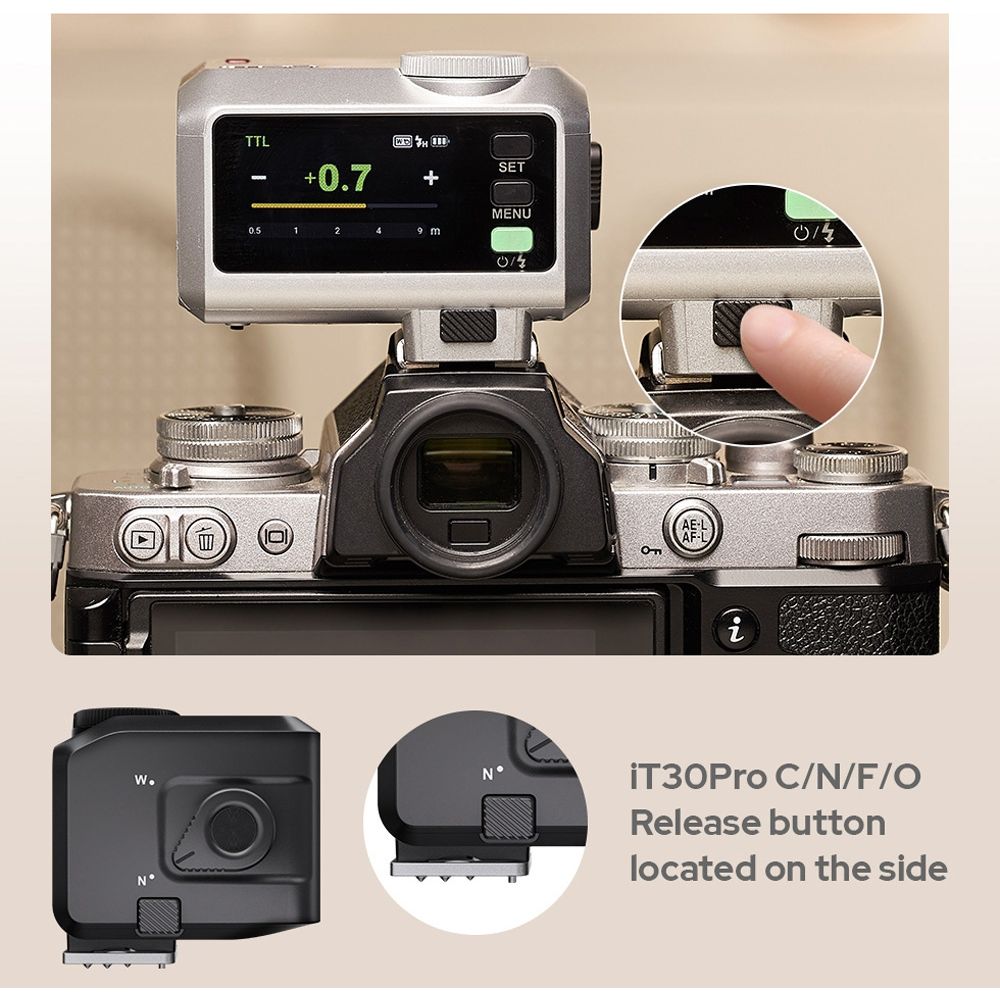 Godox iT30Pro Nero iFlash TTL Fotocamera Flash Nikon