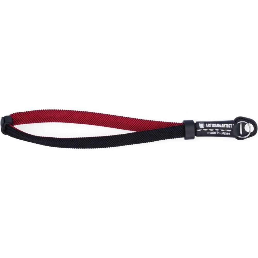 Artisan & Artist ACAM 313A, cinghia per fotocamera, nero-rosso