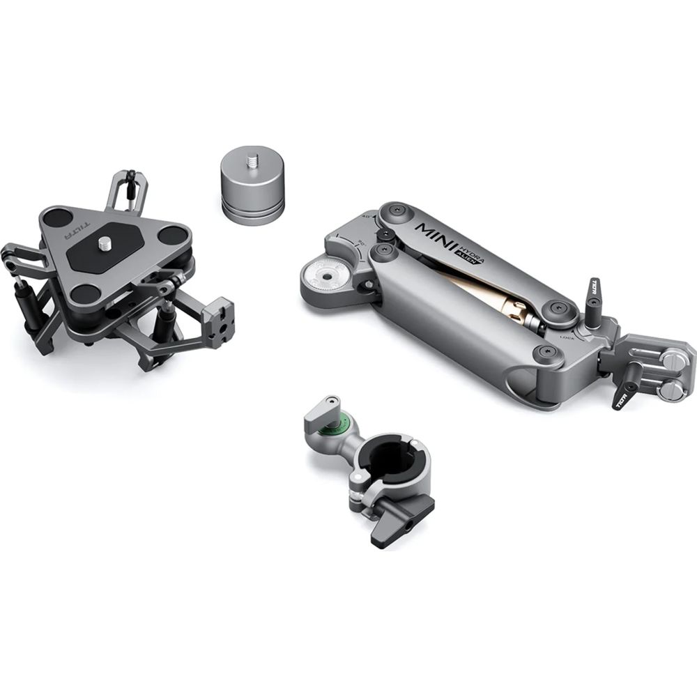 Kit da ciclismo Tilta Hydra Alien Mini (universale) - Grigio titanio