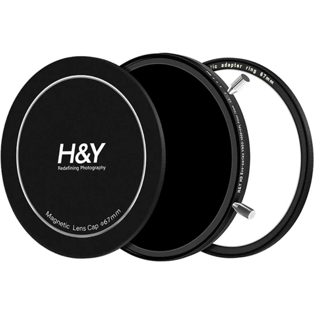 H&Y HD EVO ND3-1000 + kit filtri CPL 72mm