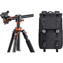 K&F Concept treppiede/zaino combinato Trident-T Treppiede + Concept Beta Zaino 20L nero