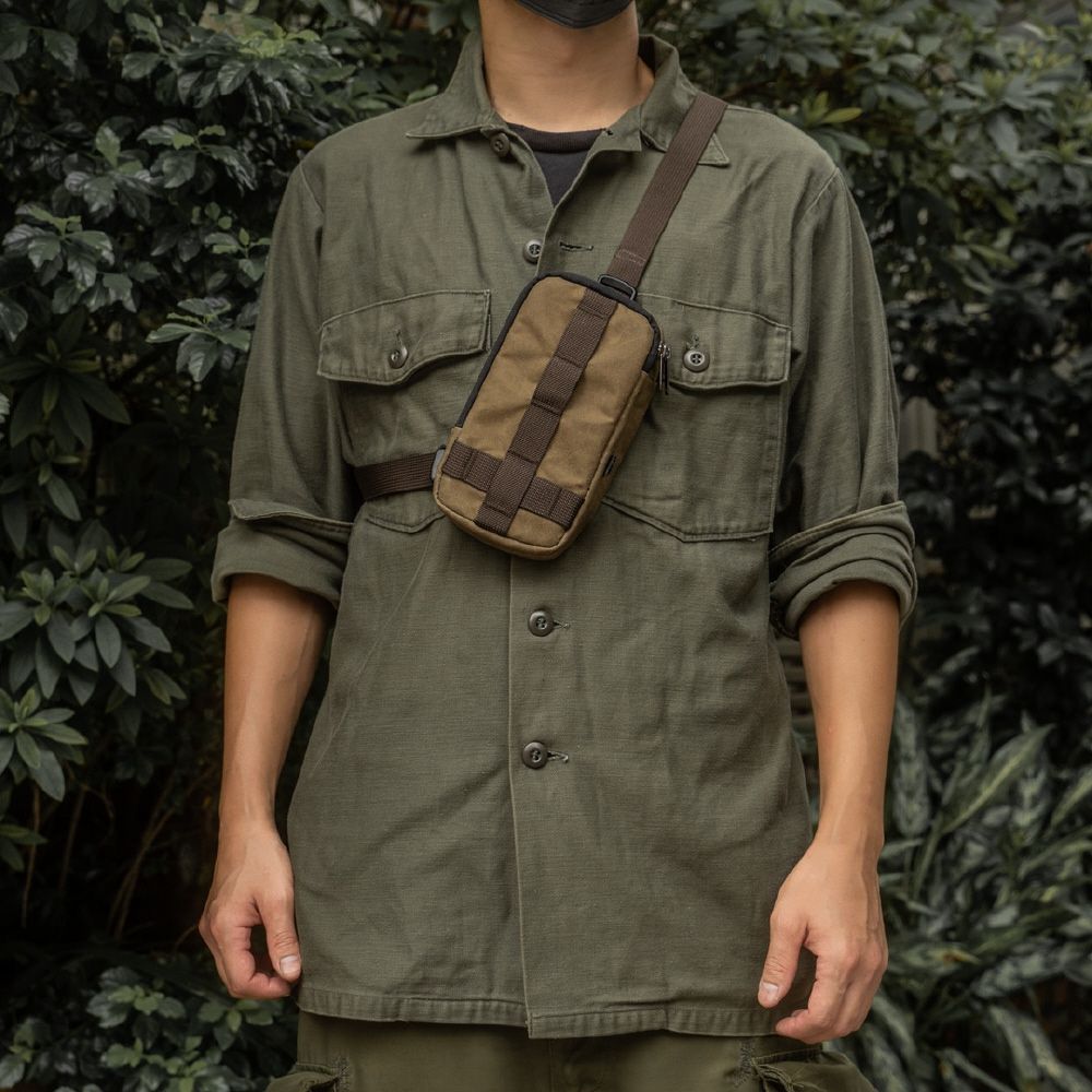 Wotancraft Modulo aggiuntivo 01 Accessorio con doppia cerniera - kaki