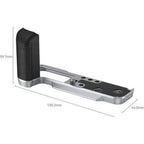 SmallRig 4555B L-Shape Mount Plate with Handle for FUJIFILM X100VI / X100V (Silver)