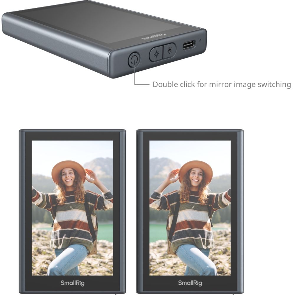 SmallRig 4851B Monitor video wireless per telefono (kit Vlog)