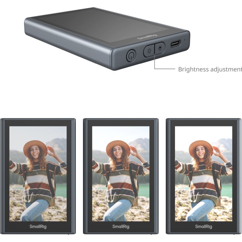 SmallRig 4851B Monitor video wireless per telefono (kit Vlog)