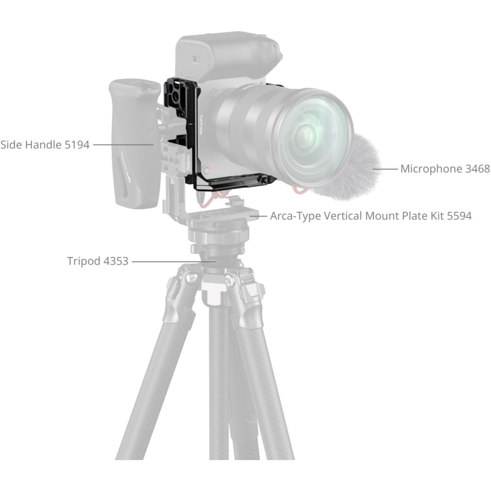 SmallRig 5591 Mezza gabbia per Sony FX2