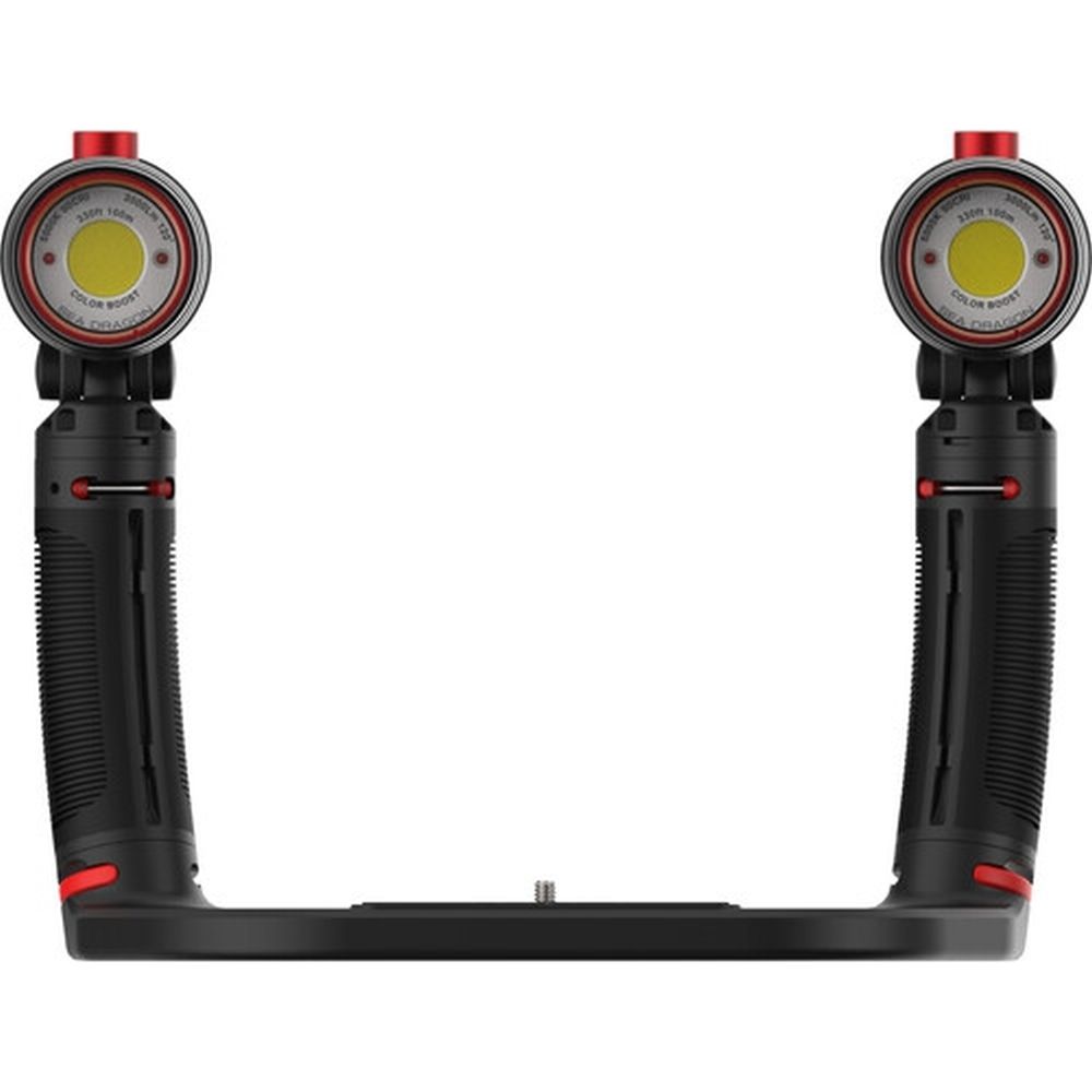 SeaLife Sea Dragon DUO 6000F Color Boost set (incl 2x 3000 Color Boost lights, ultra dual tray, SL944 case)