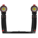 SeaLife Sea Dragon DUO 6000F Color Boost set (incl 2x 3000 Color Boost lights, ultra dual tray, SL944 case)