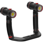 SeaLife Sea Dragon DUO 6000F Color Boost set (incl 2x 3000 Color Boost lights, ultra dual tray, SL944 case)