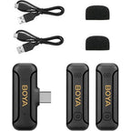Boya BY-WM3T2-U2 wireless mic C-Type two transmitters