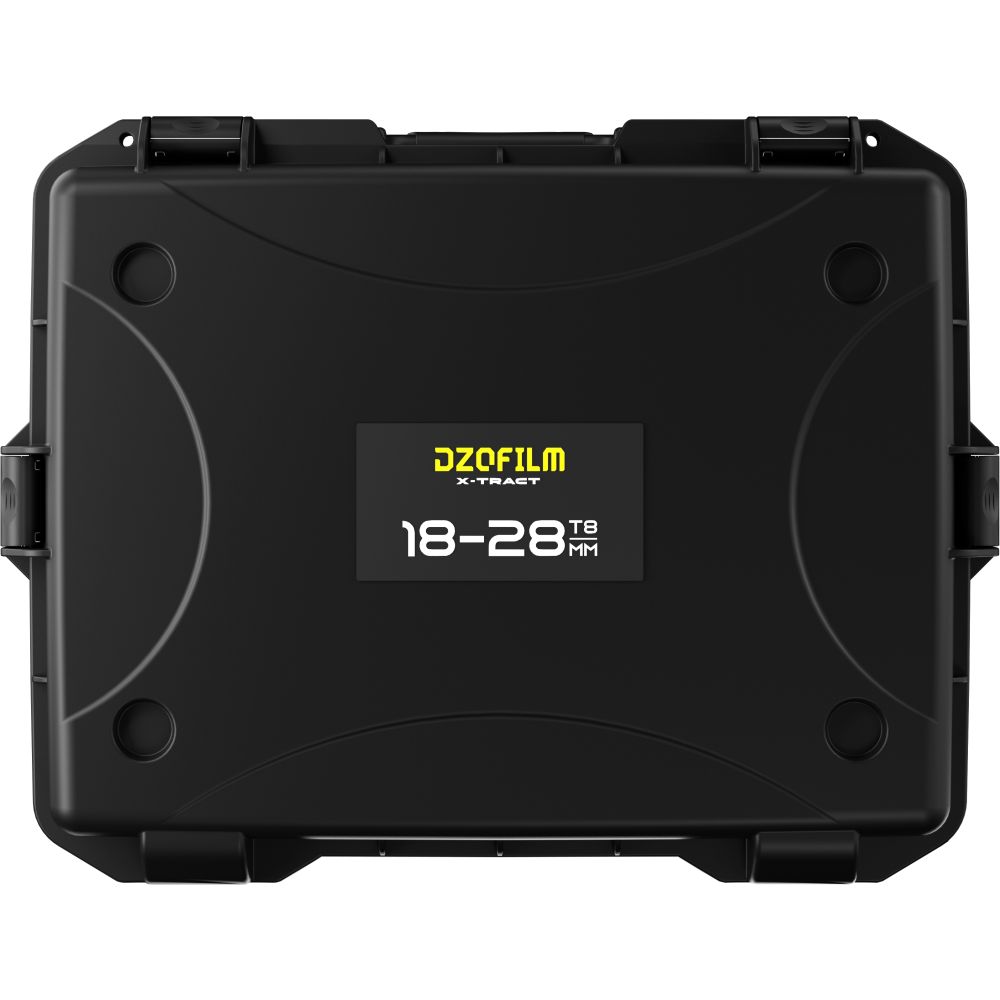 DZOFilm X-tract 18-28mm 0/90/360 gradi Una custodia nera R-Unit 3 pezzi Attacco PL (misuratore)