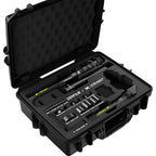 DZOFilm X-tract 18-28mm 0/90/360 gradi Una custodia nera R-Unit 3 pezzi Attacco PL (misuratore)