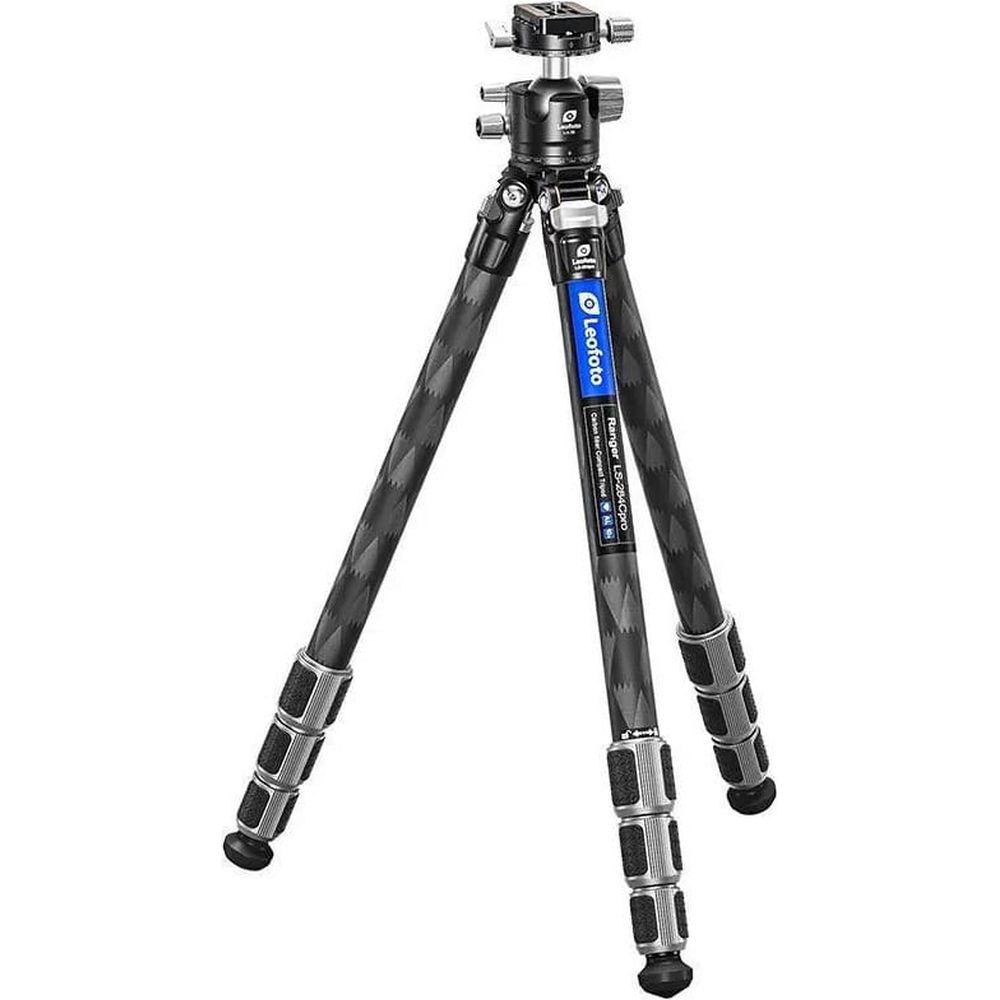 Leofoto LS-324C PRO+LH-40R Kit treppiede in fibra di carbonio