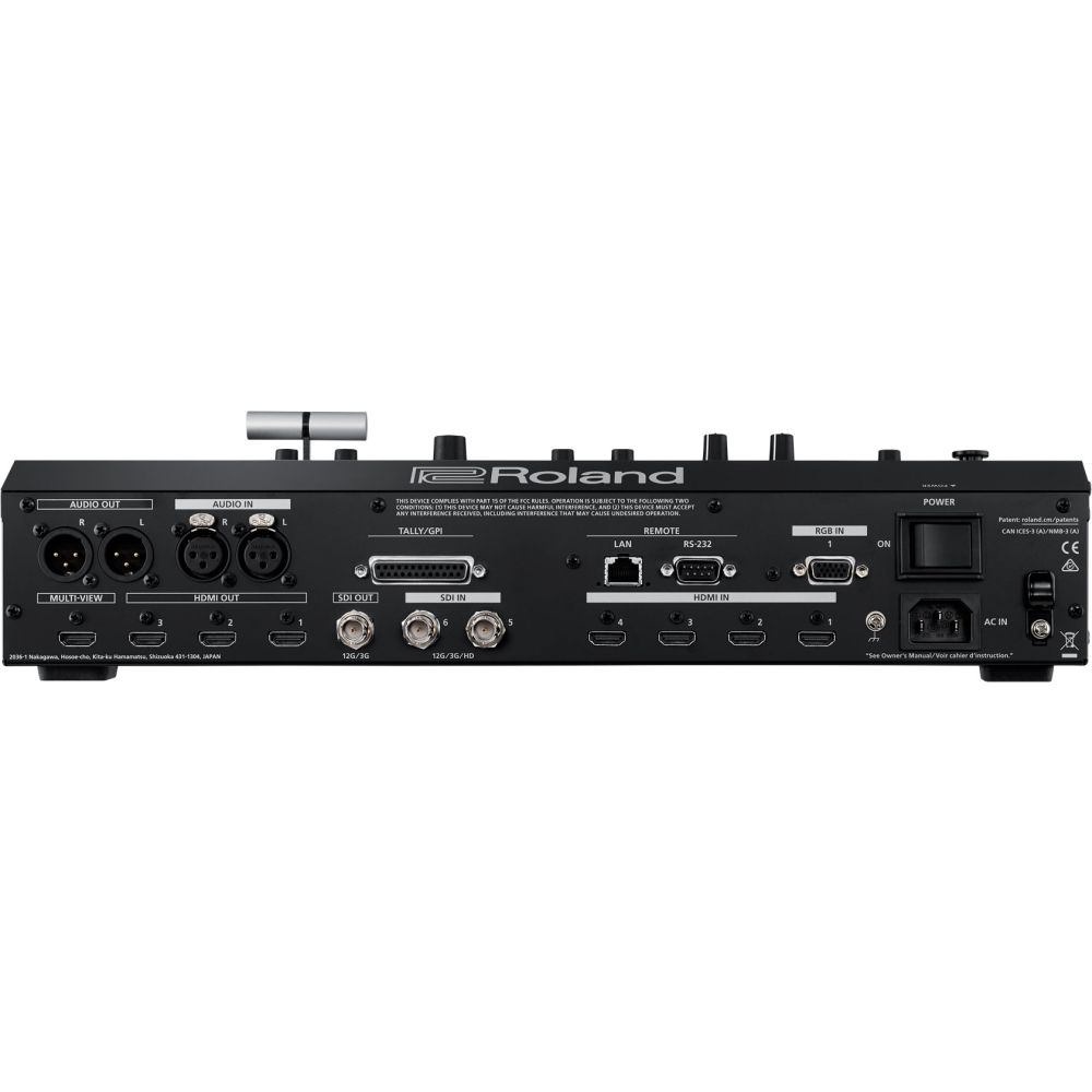 Switcher video multiformato Roland V-600UHD 4K HDR