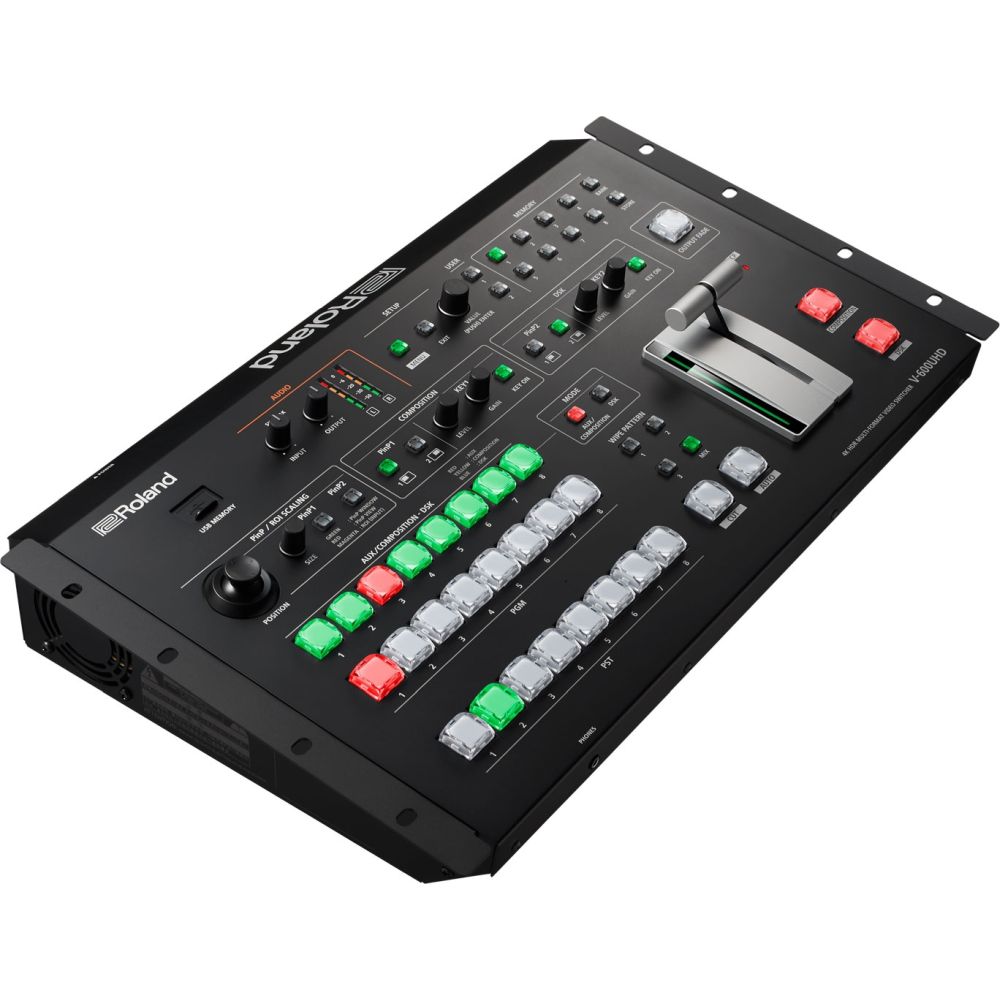 Switcher video multiformato Roland V-600UHD 4K HDR