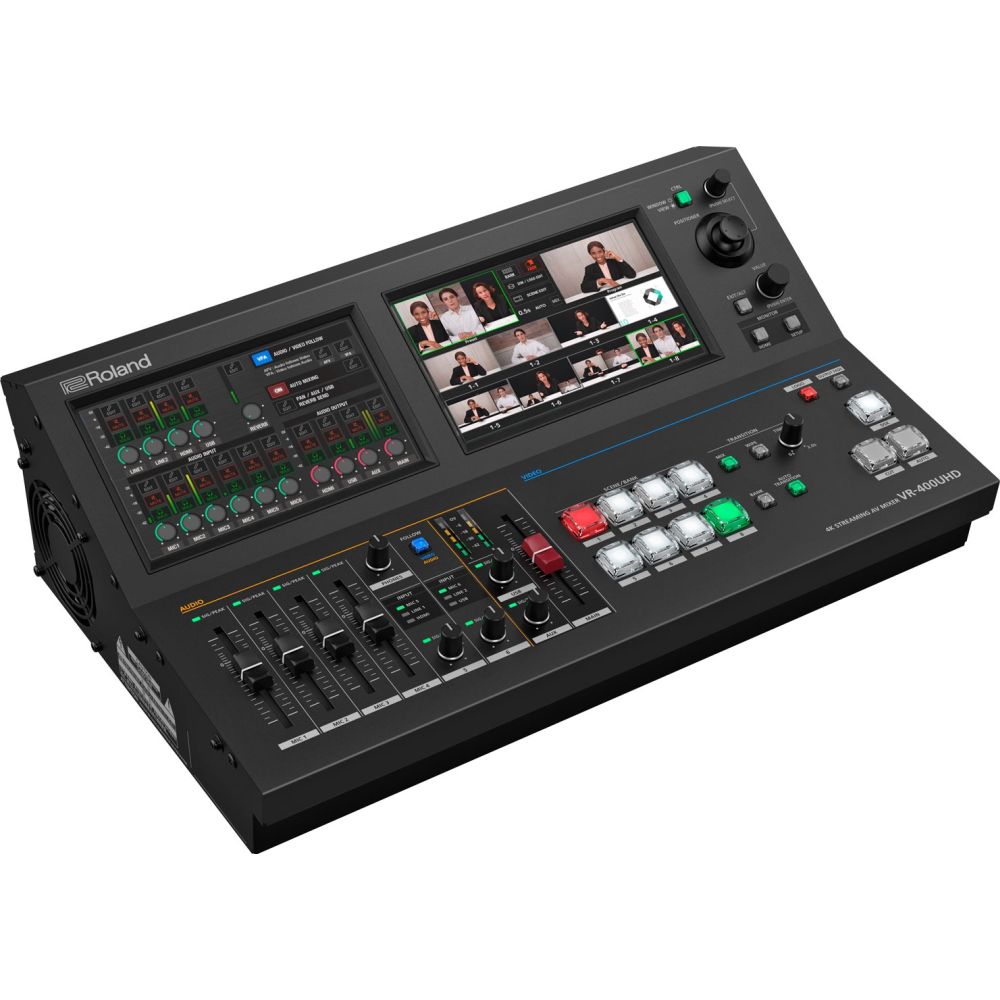 Roland VR-400UHD 4K streaming mixer