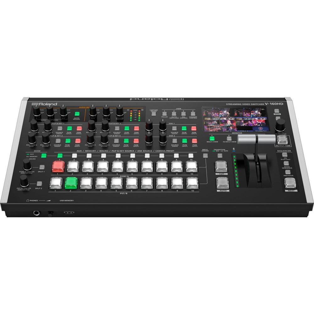Commutatore video streaming Roland V-160HD