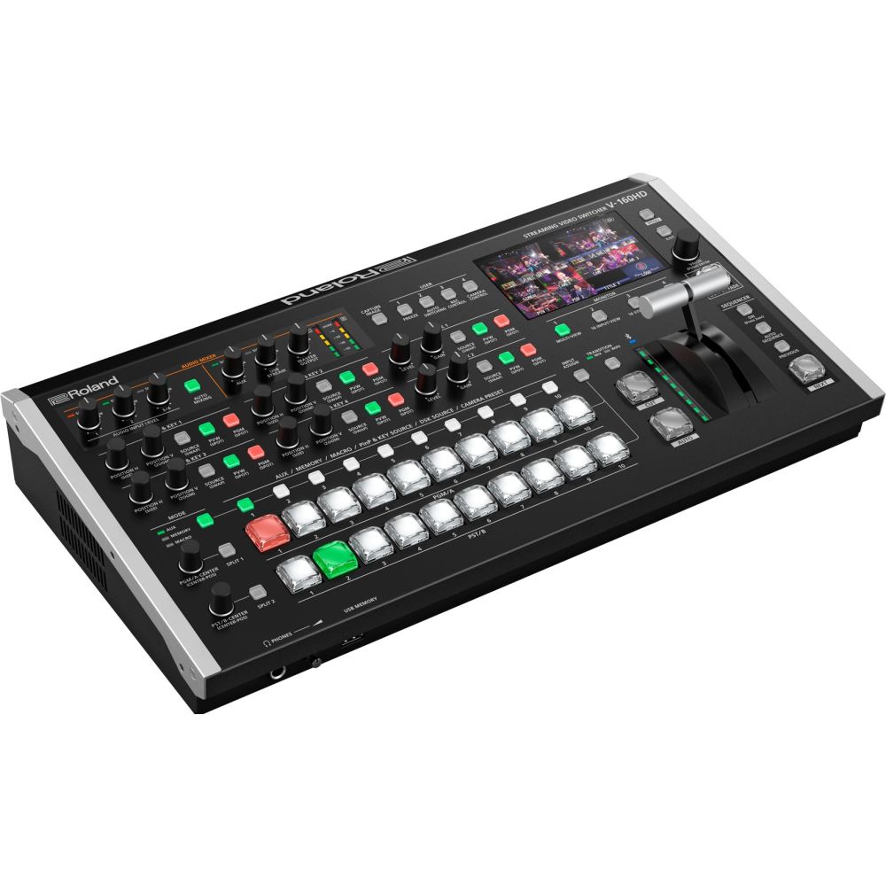 Commutatore video streaming Roland V-160HD