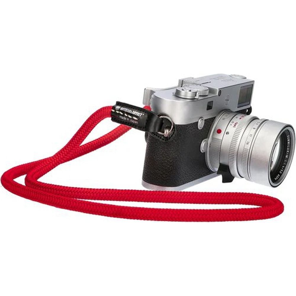 Artisan & Artist ACAM 301A Silk camera strap red